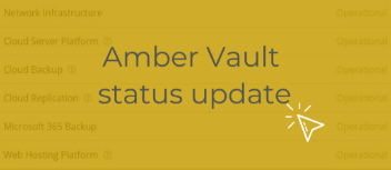 Amber Vault service status