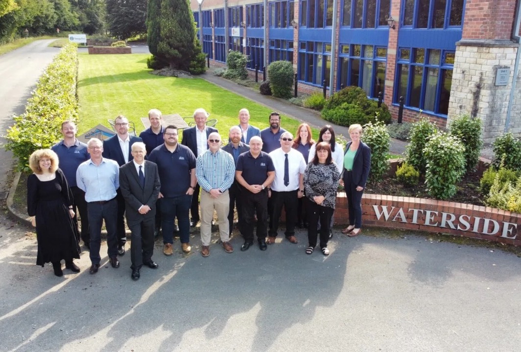 The DCS team together outside Waterside in Wetherby